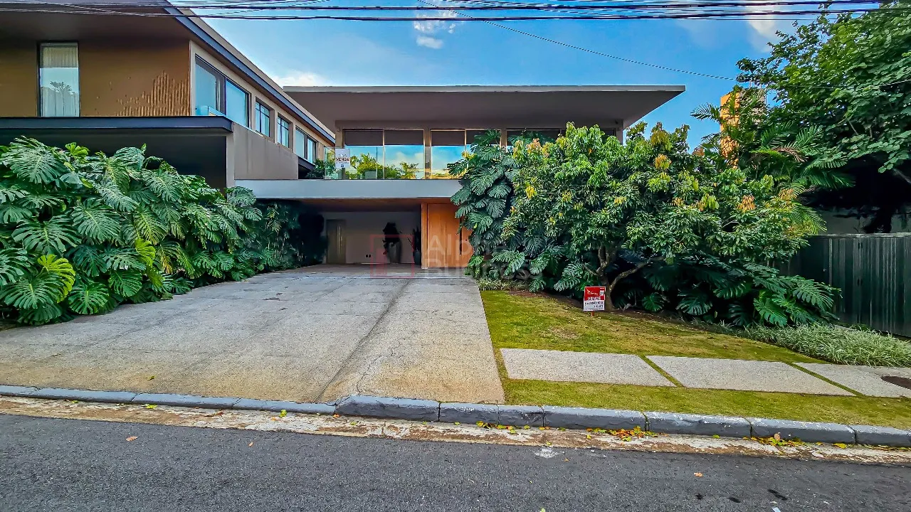 Fachada principal ou destaque de Casa com 5 suítes à venda, 602 m² por R$ 10.000.000 – Alphaville 8 – Santana de Parnaíba/SP - Alphaville 8