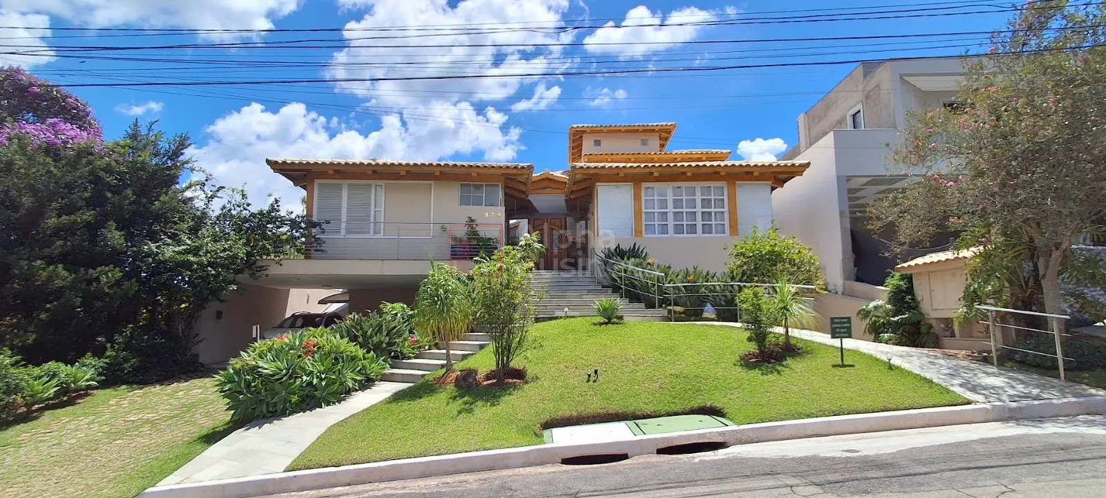 Fachada principal ou destaque de Casa com 5 suítes, 664 m² – venda por R$ 5.650.000 ou aluguel por R$ 33.460/mês – Alphaville 8 – Santana de Parnaíba/SP - Alphaville 8