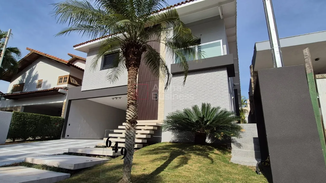 Fachada principal ou destaque de Casa com 3 suítes à venda, 350 m² por R$ 4.500.000 – Alphaville 4 – Santana de Parnaíba/SP - Alphaville 4