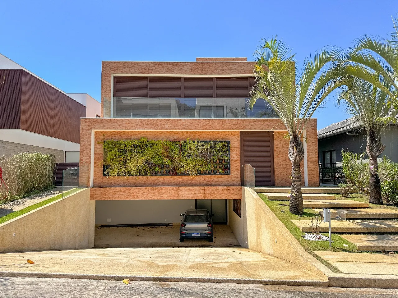Fachada principal ou destaque de Casa com 4 suítes à venda, 309 m² por R$ 4.280.000 – Gênesis 1 – Santana de Parnaíba/SP - Gênesis 1 - Alphaville