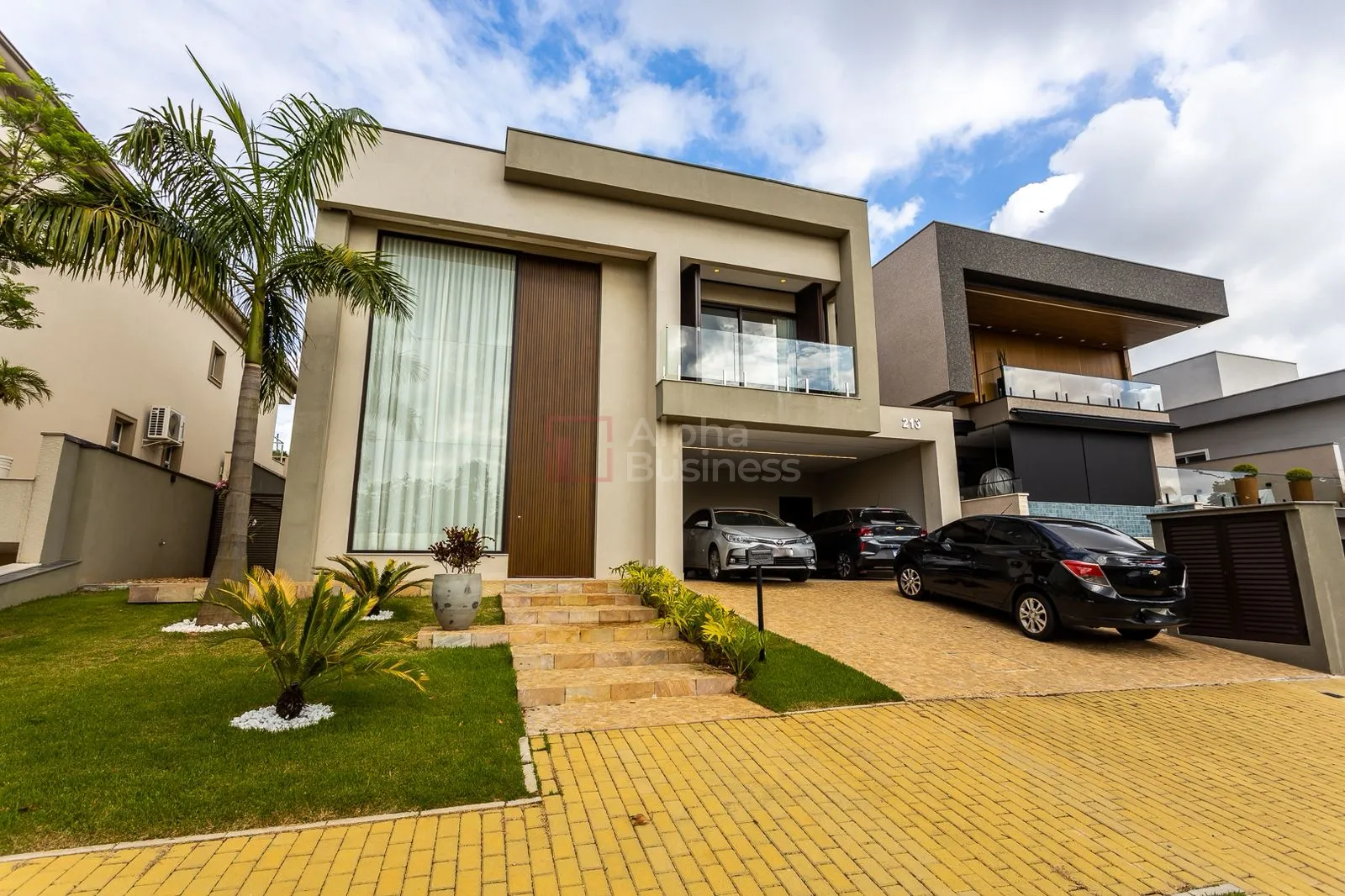 Fachada principal ou destaque de Casa mobiliada com 3 suítes à venda, 414 m² por R$ 3.500.000 – Itahyê – Santana de Parnaíba/SP - Itahyê - Alphaville