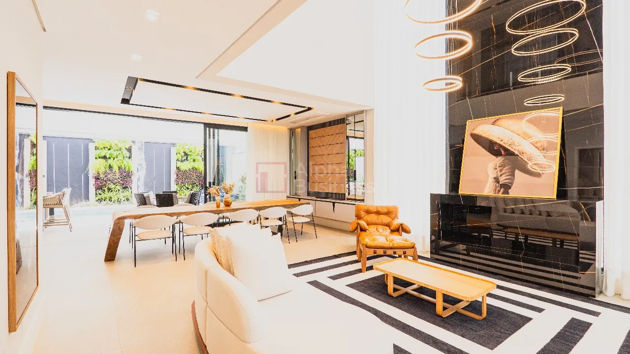 Fachada principal ou destaque de Casa com 3 dormitórios (01 suíte) à venda, 240 m² por R$ 1.990.000 – Alphaville 9 – Santana de Parnaíba/SP - Alphaville 9