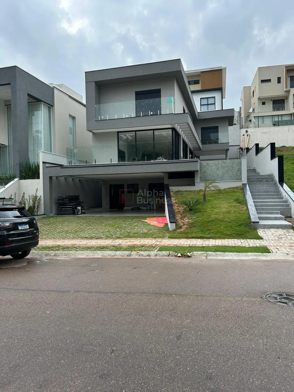 Fachada principal ou destaque de Casa com 5 dormitórios (4 suítes) à venda, 691 m² por R$ 7.800.000 – Alphaville 10 – Santana de Parnaíba/SP - Alphaville 10
