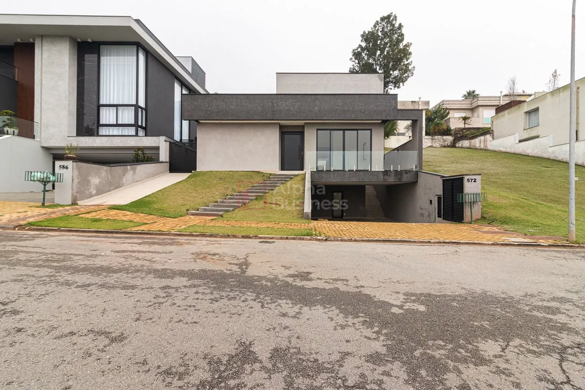 Fachada principal ou destaque de Casa com 4 suítes à venda, 275 m² por R$ 4.200.000 – Burle Marx – Santana de Parnaíba/SP - Burle Marx - Alphaville