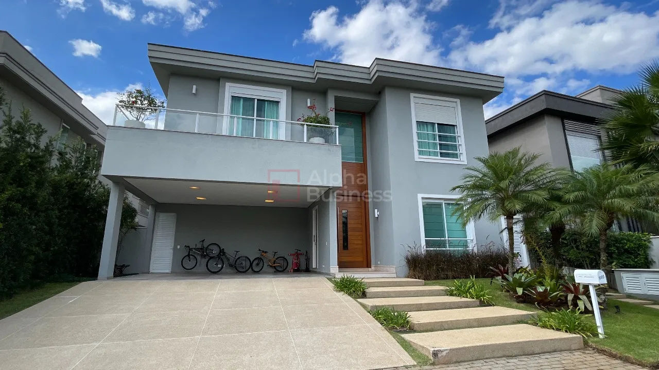 Fachada principal ou destaque de Casa com 4 suítes à venda, 575 m² por R$ 9.850.000 – Alphaville 10 – Santana de Parnaíba/SP - Alphaville 10