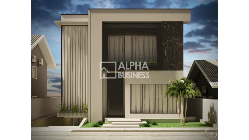 Fachada principal ou destaque de Casa nova à venda no Gênesis 1 | Alphaville-SP - Gênesis 1 - Alphaville