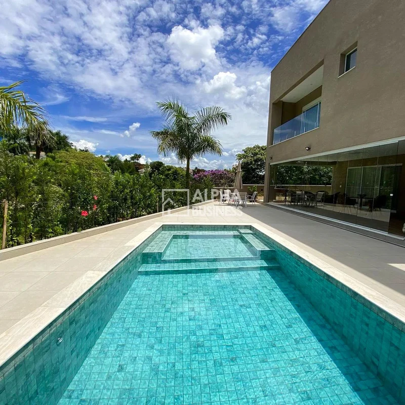Fachada principal ou destaque de Casa à Venda no Alphaville 1, 4 Suítes | 600m² | CA0042 - Alphaville 1