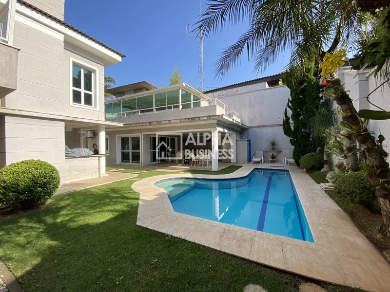 Fachada principal ou destaque de Mansão à Venda Alphaville 1 | 5 Suítes | SP - CA0083 - Alphaville 1