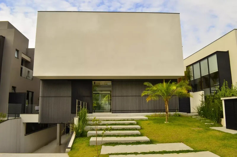 Fachada principal ou destaque de Casa à Venda no Villa Solaia, 4 Suítes | 510m² | CA0153 - Villa Solaia - Alphaville