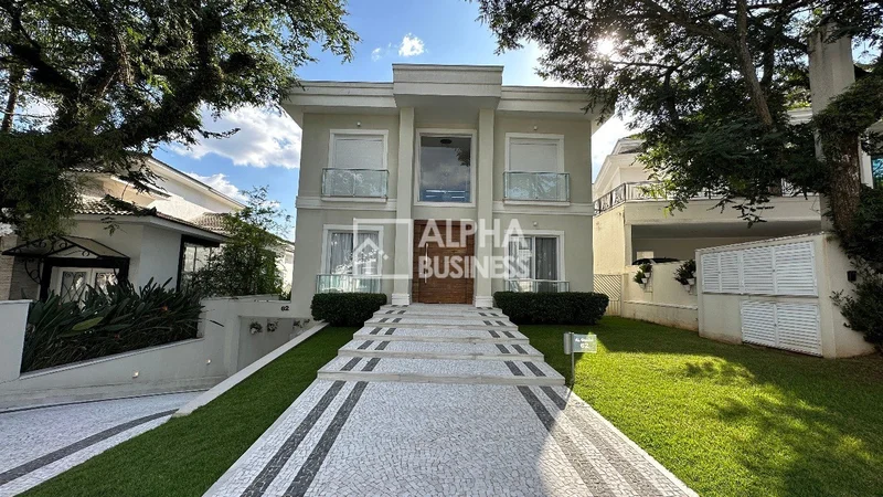 Fachada principal ou destaque de Casa à Venda no 18 do Forte, 5 Suítes | 635m² | CA0186 - 18 do Forte - Alphaville