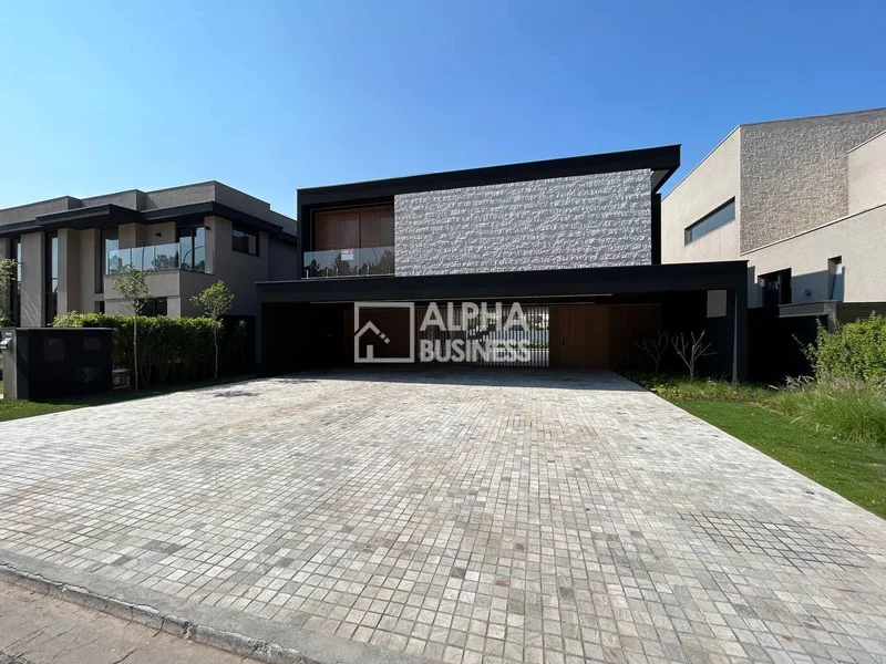 Fachada principal ou destaque de Casa à Venda Villa Solaia | 4 Suítes | Alphaville - CA0193 - Villa Solaia - Alphaville