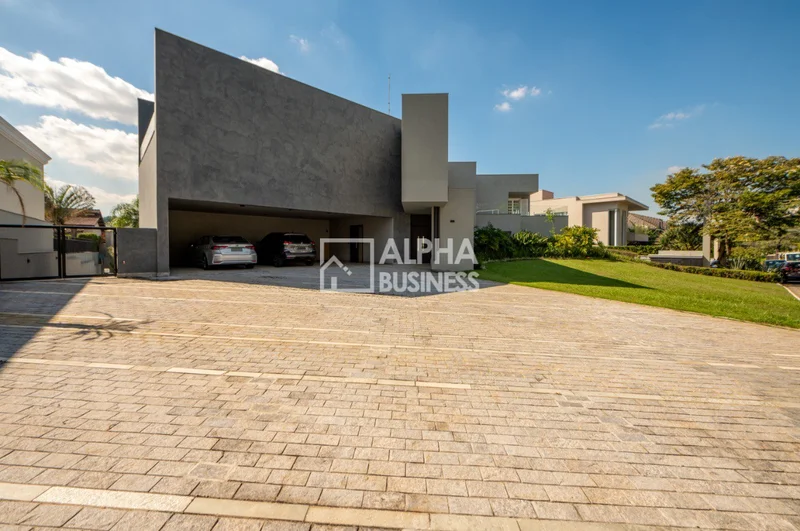 Fachada principal ou destaque de Casa com estilo Contemporâneo á venda no Alphaville 0 | Barueri – SP - Alphaville 0