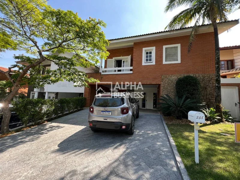 Fachada principal ou destaque de Casa com suíte master á venda no Alphaville 5 | Santana de Parnaíba – SP - Alphaville 5