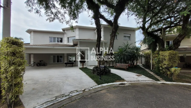Fachada principal ou destaque de CASA À VENDA NO ALPHAVILLE 12 | SANTANA DE PARNAÍBA – SP - Alphaville 12