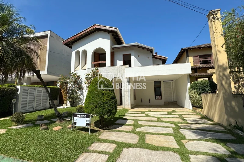 Fachada principal ou destaque de CASA À VENDA NO ALPHAVILLE 4 | EXCELENTE OPÇÃO | SANTANA DE PARNAÍBA – SP - Alphaville 4
