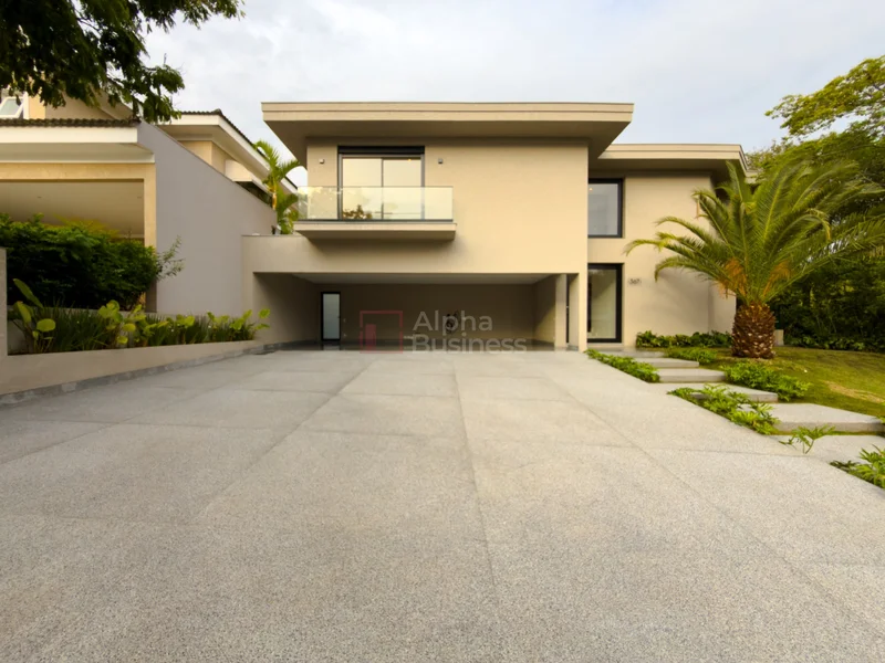 Fachada principal ou destaque de Casa com 4 suítes à venda, 640 m² por R$ 11.800.000 – 18 do Forte – Santana de Parnaíba/SP - 18 do Forte - Alphaville
