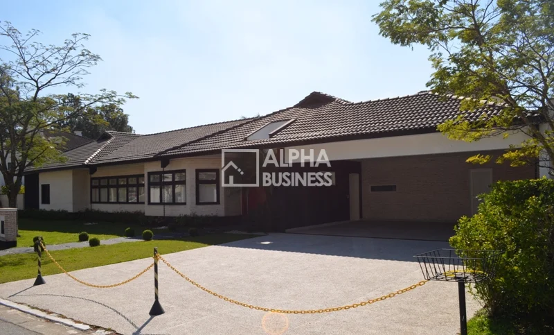 Fachada principal ou destaque de CASA À VENDA NO ALPHAVILLE 0 | BARUERI – SP - Alphaville 0
