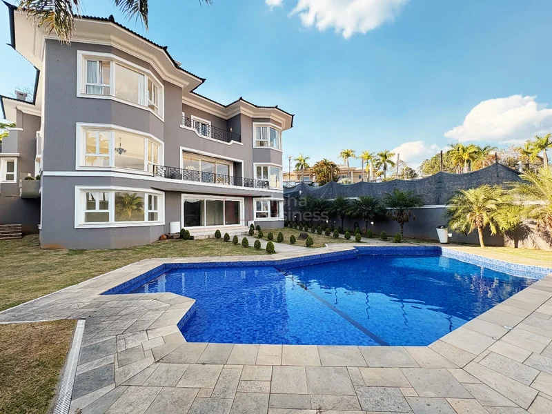 Fachada principal ou destaque de Casa com 5 suítes, 1100 m² – venda por R$ 23.000.000 ou aluguel por R$ 60.000/mês – Tamboré 3 – Santana de Parnaíba/SP - Tamboré 3 - Alphaville