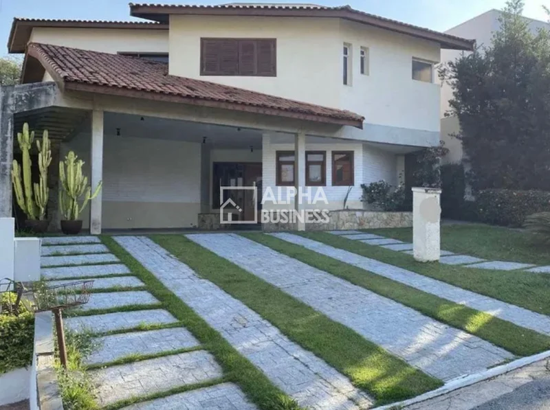Fachada principal ou destaque de CASA À VENDA NO ALPHAVILLE 11 | SANTANA DE PARNAÍBA – SP - Alphaville 11