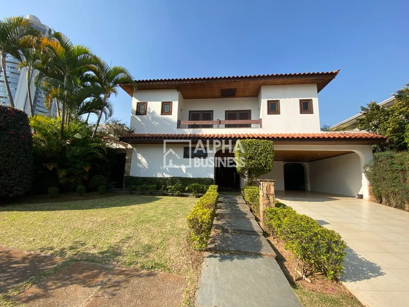 Fachada principal ou destaque de CASA À VENDA NO ALPHAVILLE 1 | BARUERI – SP - Alphaville 1