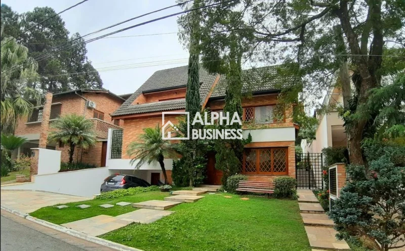 Fachada principal ou destaque de Casa à venda no Alphaville 10 | Santana de Parnaíba – SP - Alphaville 10