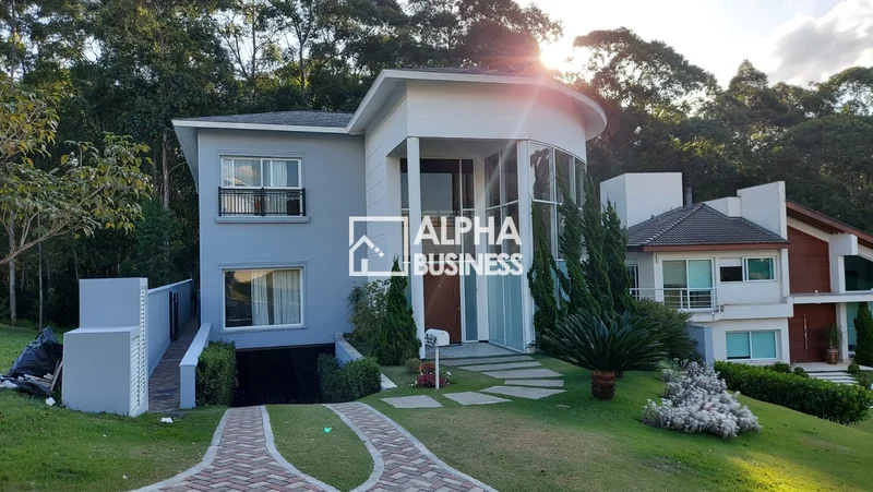 Fachada principal ou destaque de Casa para locação no Tamboré 11 | Santana de Parnaíba – SP - Tamboré 11 - Alphaville