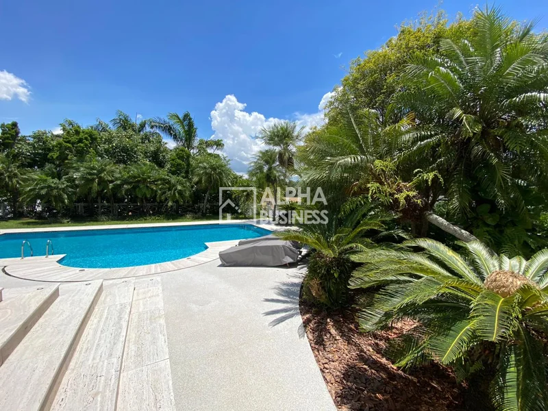Fachada principal ou destaque de Casa no Tamboré 3 | Venda ou Locação | Santana de Parnaíba – SP - Tamboré 3 - Alphaville