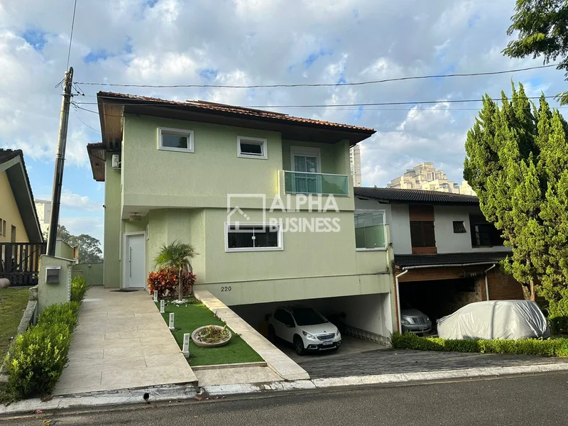 Fachada principal ou destaque de Casa com 4 dormitórios à venda – Alphaville 3 – Santana de Parnaíba/SP - Alphaville 3