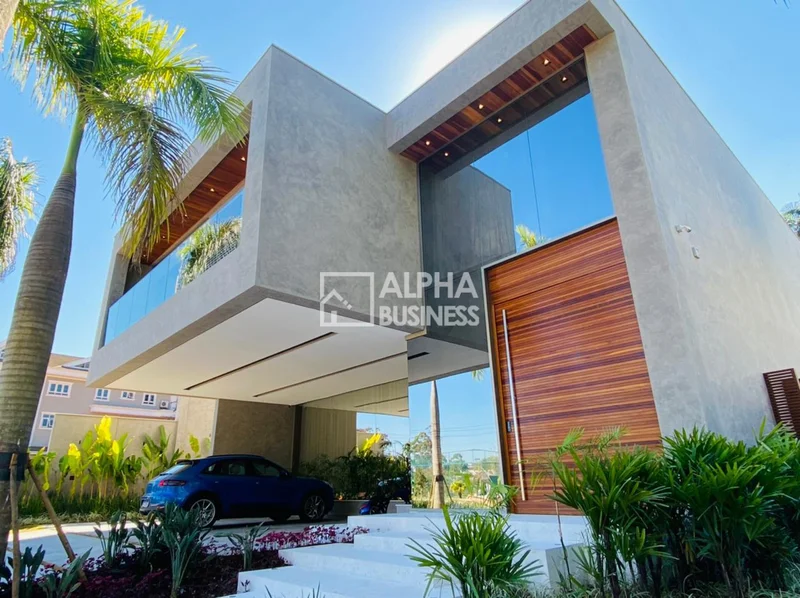 Fachada principal ou destaque de Mansão com 5 dormitórios à venda, 700 m²  – Residencial Dois (Tamboré) – Santana de Parnaíba/SP - Tamboré 2 - Alphaville
