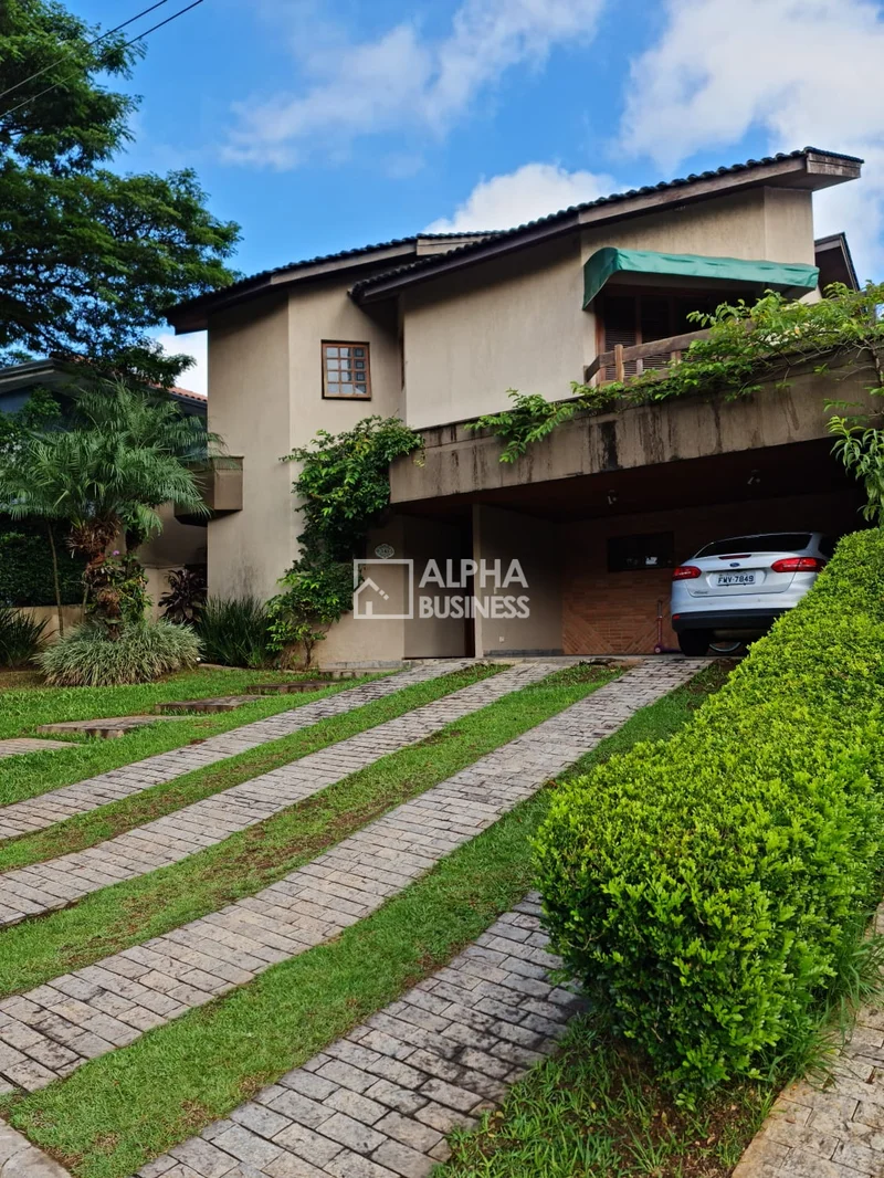Fachada principal ou destaque de Casa com 4 dormitórios à venda – Alphaville 10 – Santana de Parnaíba/SP - Alphaville 10