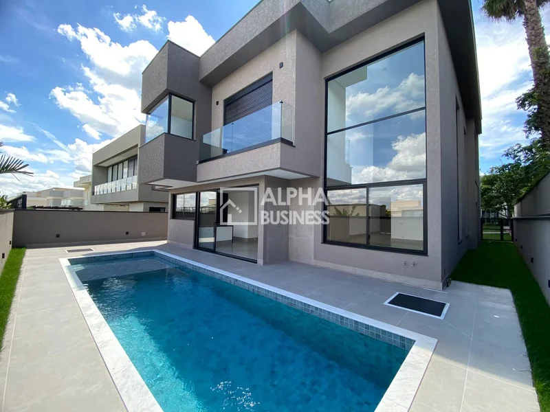 Fachada principal ou destaque de Casa com 4 dormitórios à venda, 452 m² – Genesis 1 – Alphaville – Santana de Parnaíba/SP - Gênesis 1 - Alphaville