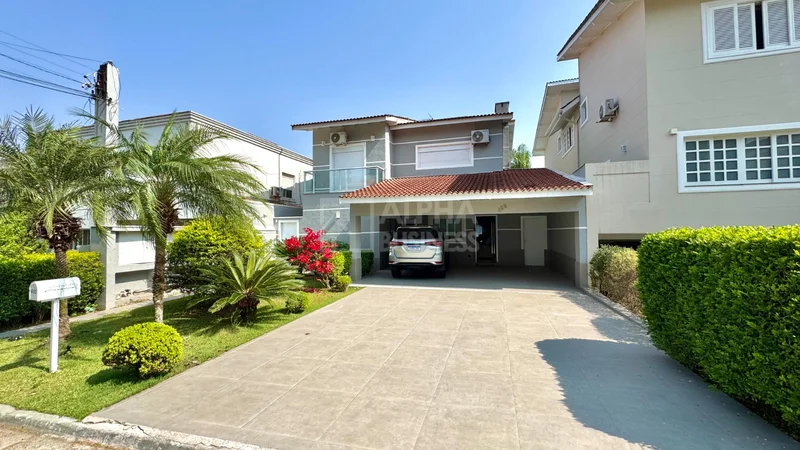 Fachada principal ou destaque de Casa com 4 dormitórios à venda, 304 m² por R$ 2.900.000 – Alphaville 06 – Santana de Parnaíba/SP - Alphaville 6