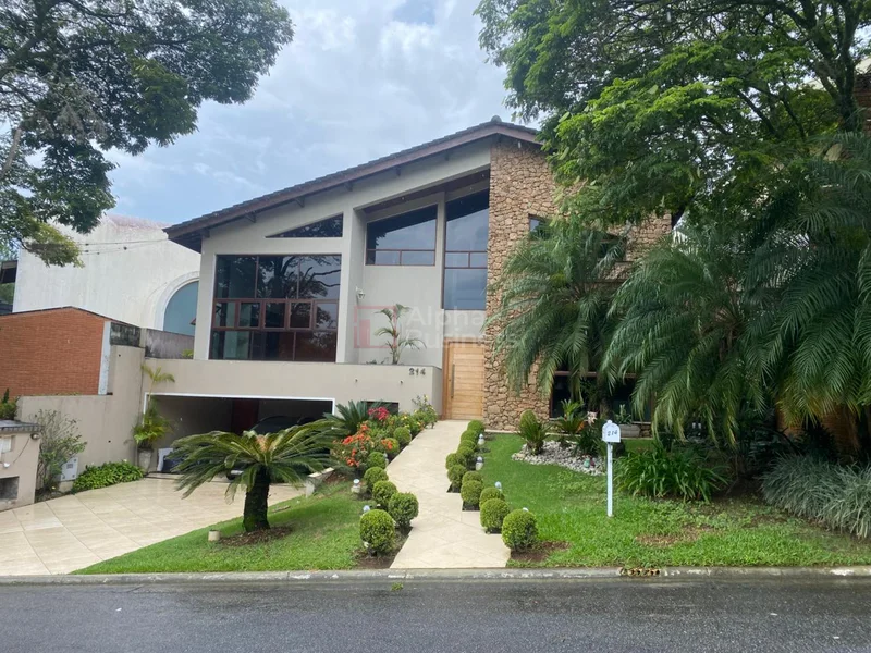 Fachada principal ou destaque de Casa com 4 dormitórios à venda, 401 m² por R$ 2.700.000,00 – Alphaville – Santana de Parnaíba/SP - Alphaville 10