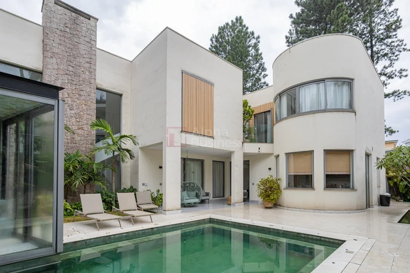 Fachada principal ou destaque de Casa com 4 suítes à venda, 615 m² por R$ 10.200.000 – Alpha Conde – Barueri/SP - Alpha Conde - Alphaville