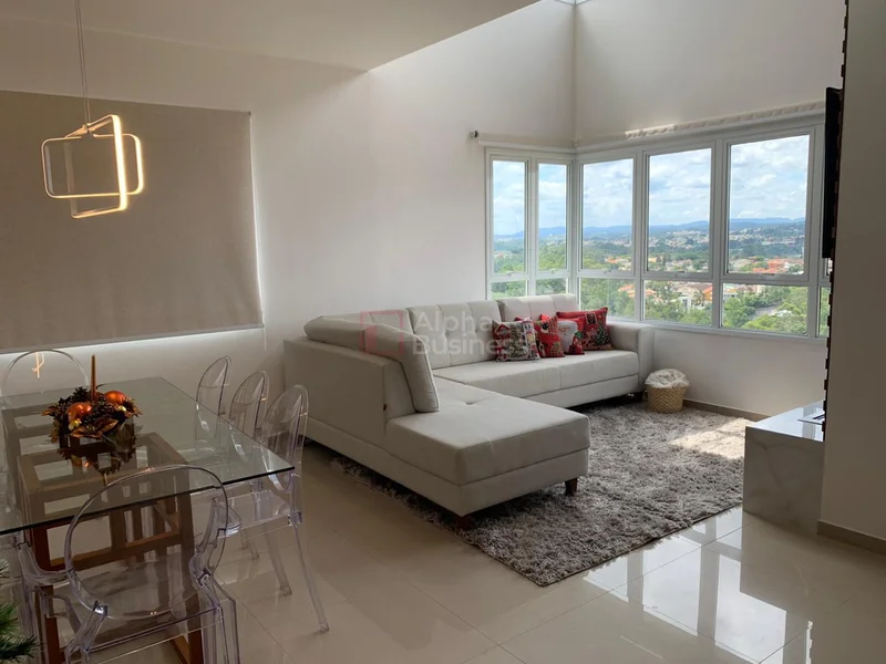 Fachada principal ou destaque de Apartamento Duplex com 2 dormitórios à venda, 83 m² por R$ 1.130.000 – Edifício Alpha Square Mall – Barueri/SP - Alpha Square - Alphaville