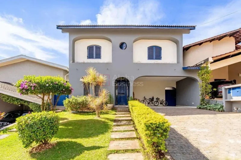 Fachada principal ou destaque de Casa com 4 dormitórios à venda, 276 m² por R$ 2.100.000 – Alphaville 06 – Santana de Parnaíba/SP - Alphaville 6
