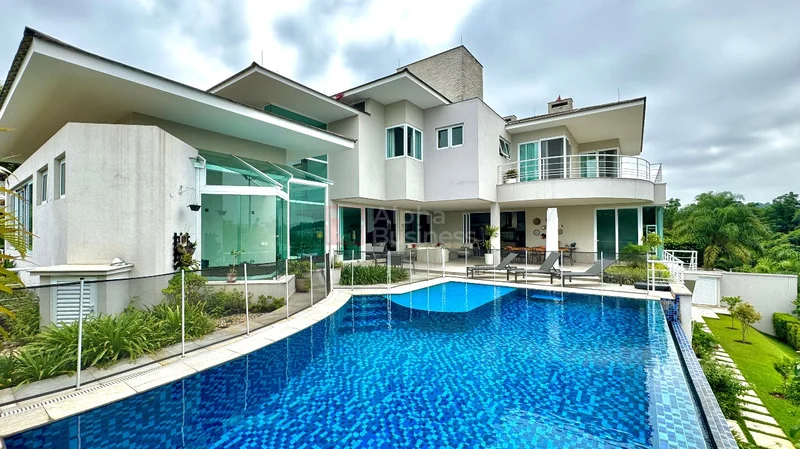 Fachada principal ou destaque de Casa com 4 dormitórios à venda, 1430 m² por R$ 12.800.000 – Alphaville 0 – Santana de Parnaíba/SP - Alphaville 0