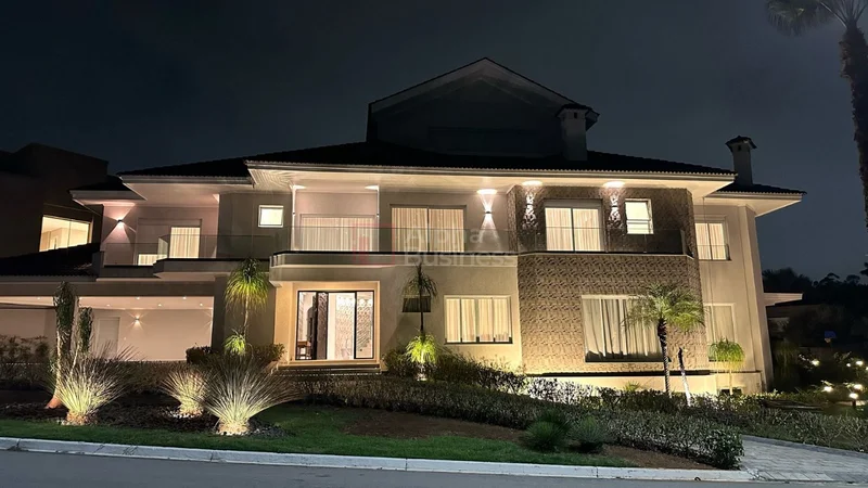 Fachada principal ou destaque de Casa com 5 dormitórios para alugar, 1400 m² por R$ 105.100/mês – Residencial Dois (Tamboré) – Santana de Parnaíba/SP - Tamboré 2 - Alphaville