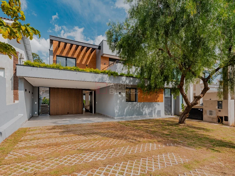 Fachada principal ou destaque de Casa com 4 suítes à venda, 317m por R$ 3.650.000 – Alphaville 4 – Santana de Parnaíba/SP - Alphaville 4