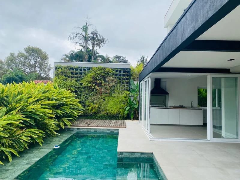 Fachada principal ou destaque de Casa com 4 suítes à venda, 500m por R$ 9.500.000 – Alphaville 01 – Barueri/SP - Alphaville 1