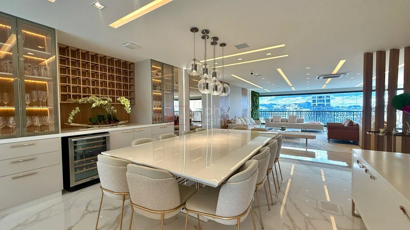 Fachada principal ou destaque de Apartamento mobiliado com 3 suítes à venda, 313 m² por R$ 5.990.000 – Edifício Myrá – Barueri/SP - Myrá - Alphaville
