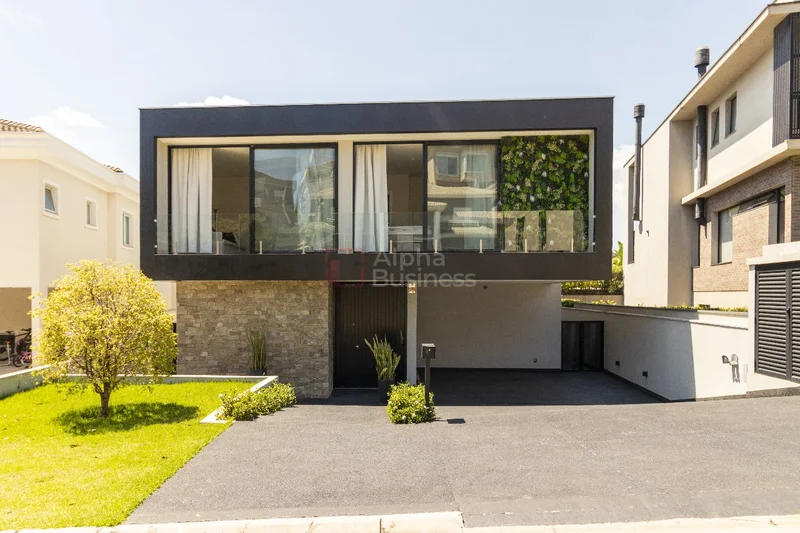Fachada principal ou destaque de Casa com 4 suítes à venda, 450 m² por R$ 5.900.000 – Tamboré 11 – Santana de Parnaíba/SP - Tamboré 11 - Alphaville