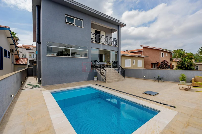 Fachada principal ou destaque de Casa com 4 suítes à venda, 384 m² por R$ 3.150.000 – Alphaville 11 – Santana de Parnaíba/SP - Alphaville 11