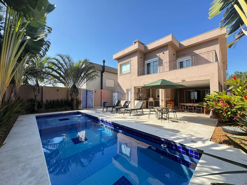Fachada principal ou destaque de Casa com 3 suítes à venda, 435 m² por R$ 8.800.000 – Villa Solaia – Barueri/SP - Villa Solaia - Alphaville