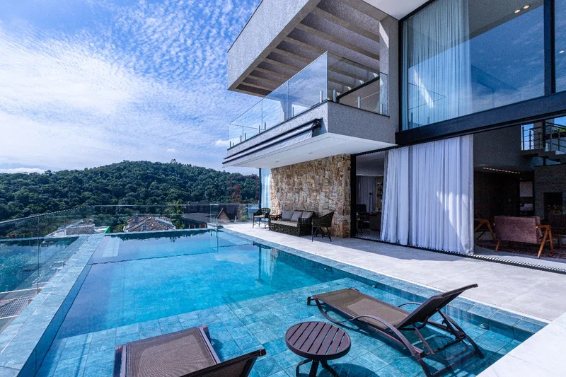 Fachada principal ou destaque de Casa com 4 suítes à venda, 1060 m² por R$ 20.140.000 – Gênesis 2 – Santana de Parnaíba/SP - Gênesis 2 - Alphaville