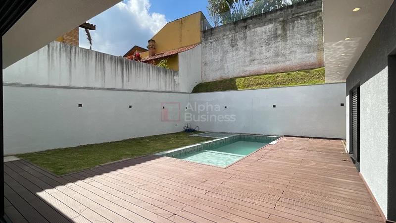 Fachada principal ou destaque de Casa com 4 suítes à venda, 364 m² por R$ 3.500.000 – Alphaville 12 – Santana de Parnaíba/SP - Alphaville 12
