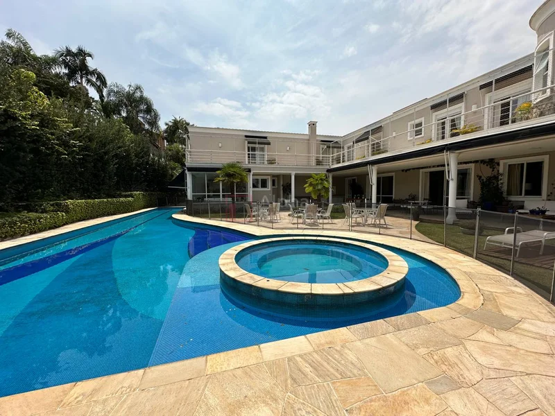 Fachada principal ou destaque de Casa com 5 suítes à venda, 963 m² por R$ 17.000.000 – Tamboré 2 – Santana de Parnaíba/SP - Tamboré 2 - Alphaville