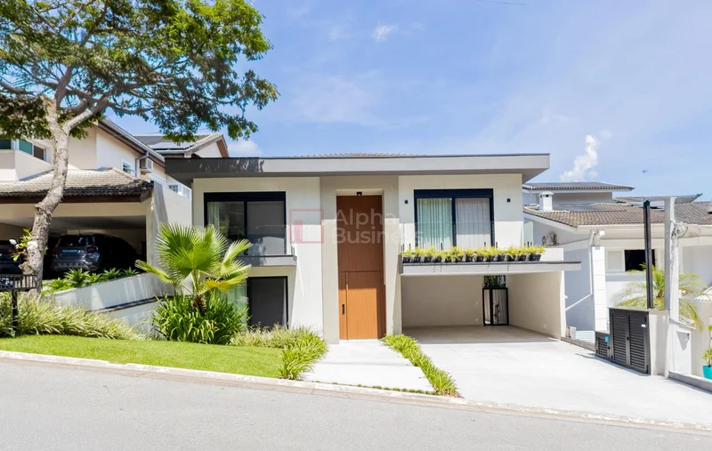 Fachada principal ou destaque de Casa com 4 suítes à venda, 573 m² por R$ 8.650.000 – Alphaville 10 – Santana de Parnaíba/SP - Alphaville 10