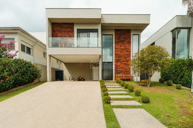 Fachada principal ou destaque de Casa com 4 suítes à venda, 367 m² por R$ 5.900.000 – Tamboré 11 – Santana de Parnaíba/SP - Tamboré 11 - Alphaville