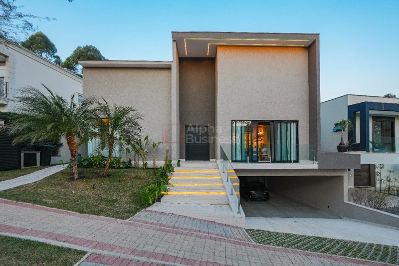 Fachada principal ou destaque de Casa com 4 suítes, 420 m² – venda por R$ 5.250.000 ou aluguel por R$ 37.240/mês – Itahyê – Santana de Parnaíba/SPCasa com 4 suítes à venda, 420 m² por R$ 5.250.000 – Itahyê – Santana de Parnaíba/SP - Itahyê - Alphaville